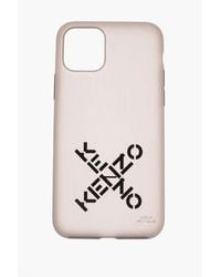 KENZO - Transparent Iphone 11 Pro Cover With Logo Print - Lyst