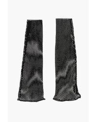 DSquared² - Solid Color Mesh Muffs - Lyst