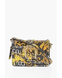 Versace - Jeans Couture Saffiano Faux Leather Baroque Motif Range F Wi Size Unic - Lyst