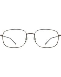 GD Collection - Gunmetal/ Rectangle Metal Eyeglasses Online - Lyst