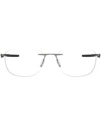 Oakley - Rectangle Titanium Eyeglasses Online - Lyst