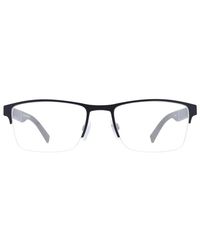 Tommy Hilfiger - Rectangle Metal Eyeglasses Online - Lyst