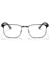 Ray-Ban - Square Metal Eyeglasses Online - Lyst