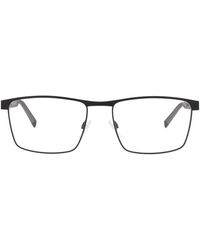 Tommy Hilfiger - Rectangle Metal Eyeglasses Online - Lyst