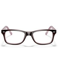 Ray-Ban - Square Acetate Eyeglasses Online - Lyst