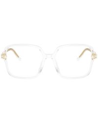 Dolce & Gabbana - Square Acetate Eyeglasses Online - Lyst
