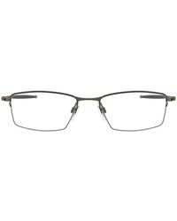 Oakley - Rectangle Titanium Eyeglasses Online - Lyst