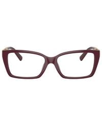 Tiffany & Co. - Rectangle Plastic Eyeglasses Online - Lyst