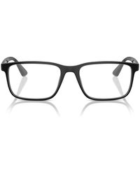Ray-Ban - Rectangle Plastic Eyeglasses Online - Lyst