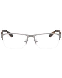 ARMANI EXCHANGE - Rectangle Metal Eyeglasses Online - Lyst
