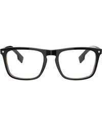 Burberry - Square Acetate Eyeglasses Online - Lyst