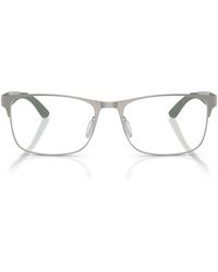 Ray-Ban - Rectangle Metal Eyeglasses Online - Lyst