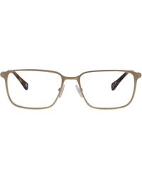 London Retro - Rectangle Metal Eyeglasses Online - Lyst