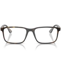 Ray-Ban - Rectangle Plastic Eyeglasses Online - Lyst