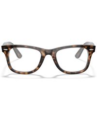 Ray-Ban - Square Plastic Eyeglasses Online - Lyst