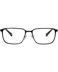 London Retro - Rectangle Metal Eyeglasses Online - Lyst