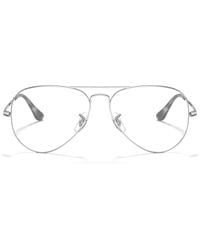 Ray-Ban - Pilot Metal Eyeglasses Online - Lyst