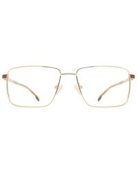 London Retro - Rectangle Metal Eyeglasses Online - Lyst