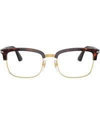Persol - Rectangle Acetate Eyeglasses Online - Lyst