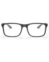 Ray-Ban - Rectangle Plastic Eyeglasses Online - Lyst