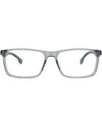 BOSS - Rectangle Acetate Eyeglasses Online - Lyst