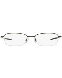 Oakley - Rectangle Metal Eyeglasses Online - Lyst