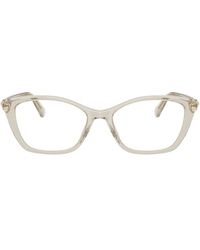 Swarovski - Pillow Acetate Eyeglasses Online - Lyst