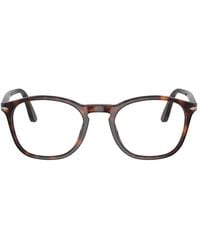 Persol - Square Acetate Eyeglasses Online - Lyst