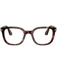 Persol - Square Acetate Eyeglasses Online - Lyst