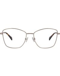 London Retro - Cat-Eye Metal Eyeglasses Online - Lyst