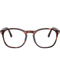 Persol - Square Acetate Eyeglasses Online - Lyst