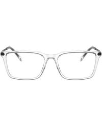 ARMANI EXCHANGE - Rectangle Plastic Eyeglasses Online - Lyst