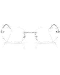 Ray-Ban - Oval Metal Eyeglasses Online - Lyst