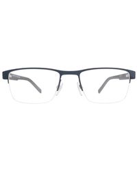 Tommy Hilfiger - Rectangle Metal Eyeglasses Online - Lyst