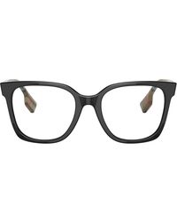 Burberry - Square Acetate Eyeglasses Online - Lyst