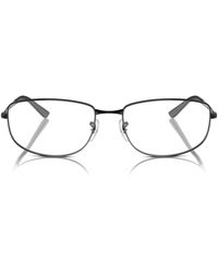 Ray-Ban - Irregular Metal Eyeglasses Online - Lyst