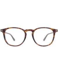 Tom Ford - Round Acetate Eyeglasses Online - Lyst