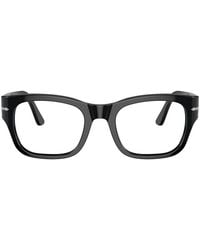Persol - Rectangle Acetate Eyeglasses Online - Lyst