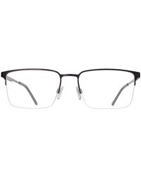 GD Collection - Rectangle Metal Eyeglasses Online - Lyst