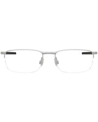 Oakley - Rectangle Metal Eyeglasses Online - Lyst