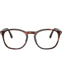Persol - Square Acetate Eyeglasses Online - Lyst