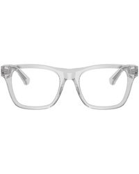 Burberry - Square Acetate Eyeglasses Online - Lyst