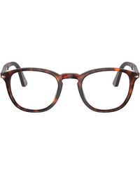 Persol - Round Acetate Eyeglasses Online - Lyst