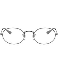 Ray-Ban - Oval Metal Eyeglasses Online - Lyst