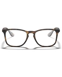 Ray-Ban - Square Plastic Eyeglasses Online - Lyst
