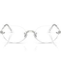 Ray-Ban - Oval Metal Eyeglasses Online - Lyst