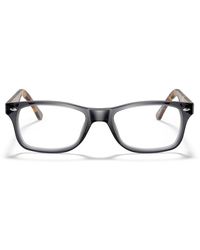 Ray-Ban - Square Acetate Eyeglasses Online - Lyst