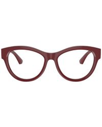Burberry - Round Acetate Eyeglasses Online - Lyst