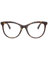 Swarovski - Round Acetate Eyeglasses Online - Lyst