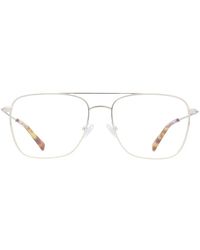 London Retro - Square Metal Eyeglasses Online - Lyst